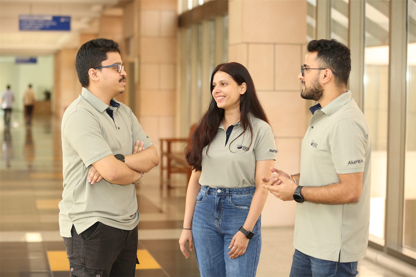 AMPBA participants at ISB